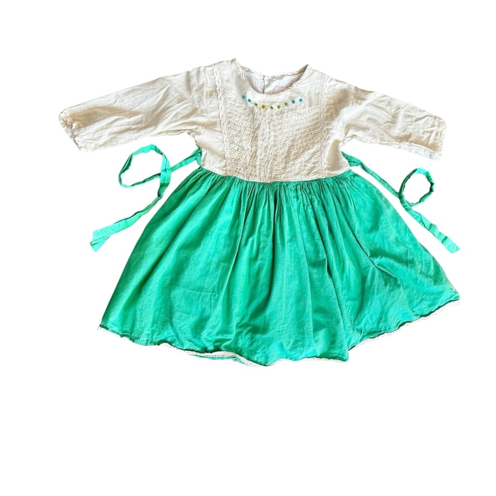 Well Dressed Wolf Green Iridescent Den Dress Sz 5